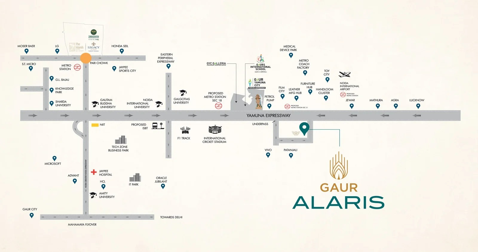 gaur-alaris-location-map